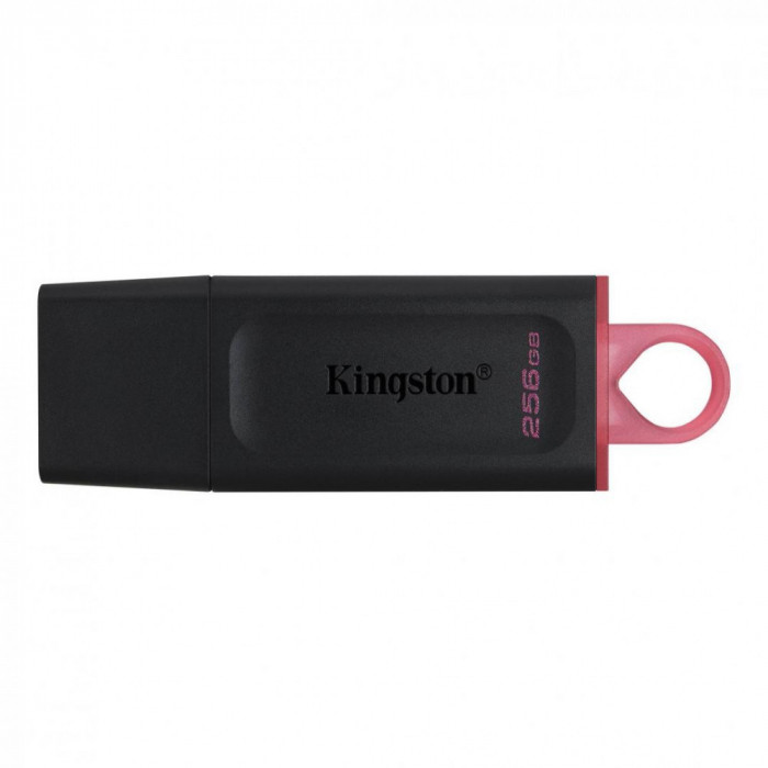 Usb flash drive kingston 256gb data traveler exodia usb 3.2 gen1 black + pink