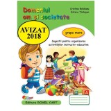 Domeniul Om și societate. Grupa mare - Paperback brosat - Cristina Beldianu, Estera Ținteșan - Roxel Cart