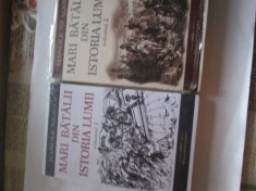 MANOLE NEAGOE - MARI BATALII DIN ISTORIA LUMII (2 VOLUME)