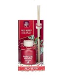 Difuzor Aromaterapie PAN AROMA Merișoare Roșii 50ml - Odorizant Cameră, Baie, Birou, Mașină - Parfum Dulce Fructat, Ambient Relaxant