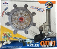 Pistol cu tinta laser si tinta , Ship Rudder Shoot Gun, efecte sonore realiste,