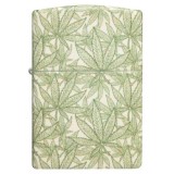 Bricheta originala Zippo, Cannabis Design Matte Color