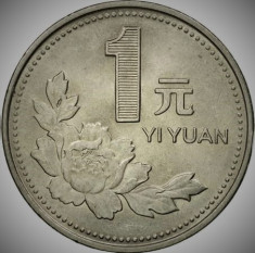 Moneda 1 Yi Yuan - CHINA, anul 1995 *cod 210 foto