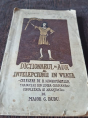 Maior Gh. Budu - Dictionarul de Aur al Intelepciunii in Viata foto