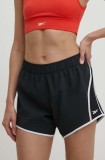 Reebok pantaloni scurți de antrenament ID Train culoarea negru, modelator, high waist, 100034912