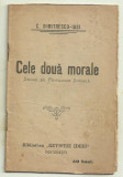 C.Dimitrescu-Iasi / CELE DOUA MORALE - studiu de psihologie sociala, 1907