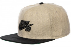 Capace de baseball Nike Czapka SB Raw Canvas Pro 821606-239 bej foto