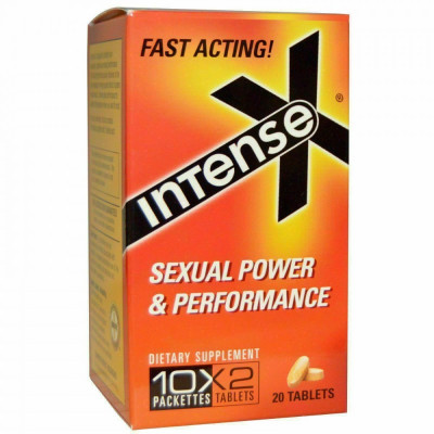 IntenseX Vista, 10 tablete potenta, erectie maxima, impotenta, ejaculare precoce foto