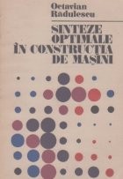 Sinteze optimale in constructia de masini foto