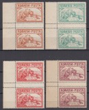ROMANIA 1906 LP 59 EMISIUNE DE BINEFACERE MAMA RANITILOR PERECHE CU PUNTE FALSURI DE EPOCA(BELGIA)