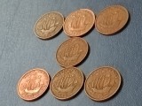 Lot 7 monede UK Half penny 1941 + 1942 + 1943 + 1944 + 1945 + 1946 + 1947 [poze], Europa