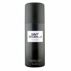 Spray Deodorant David Beckham Classic, 150 ml, Deodorant Barbati David Beckham Classic, Spray Deodorant David Beckham Classic, Deodorante si Antipersp