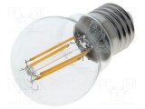 Lampă LED alb cald E27 4,5W 470lm 2700K TOSHIBA LED LIGHTING