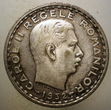 R.201 ROMANIA CAROL II 100 LEI 1932 PARIS, Argint