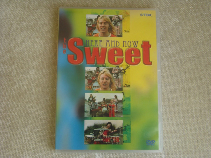 SWEET - Here And Now - DVD Original ca NOU