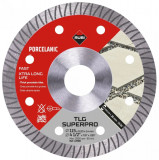 Disc Diamantat Bihui Pt. Portelan si Placi Foarte Dure 115x22.2 mm, TLG 115 SuperPro, Oem