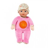 Cumpara ieftin BABY Born Bebelus Prieten Somn, Lumina &amp; Sunete, 30 cm, Zapf Creation. Papusa interactiva, corp moale, canta, ideal somn bebelusi, 0+ luni