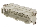 Conector HDC Tată 24 PIN 8 PE Fără Contacte, TE Connectivity