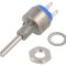 Potentiometru axial 10k&Omega; 750mW 3mm