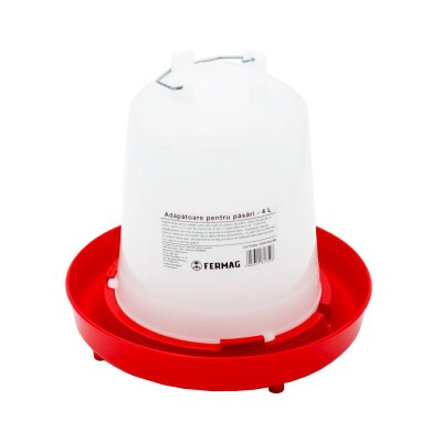 Adăpătoare pentru păsări tip clopot, 4 L foto