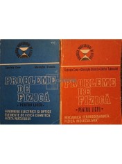 Gabriela Cone - Probleme de fizica pentru liceu, 2 vol. (Editia: 1986 / 1988) foto