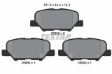 Placute Frana Disc TEXTAR 2568801 Changan Citroen Mazda Mitsubishi Peugeot