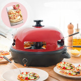 Mini cuptor electric pentru pizza StarHome GiftGalaxy, Hessa