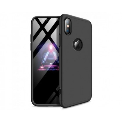 Husa Capac Policarbonat Apple iPhone X / XS Negru Blister