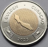 1 Caribbean Gulden 2025 Cura&ccedil;ao - Willem-Alexander, unc