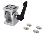 Balama aluminiu cu manetă pentru profile 8mm