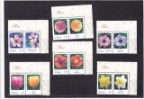 ROMANIA 2020 - FLORI,SERIE COMPLETA CU VINIETA, MNH - LP 2267, Flora, Nestampilat