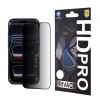 Folie de protectie Ecran Privacy Lito HD Pro pentru Apple iPhone 17 Pro, Sticla Securizata, Full Glue