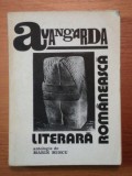 AVANGARDA LITERARA ROMANEASCA de MARIN MINCU , 1983