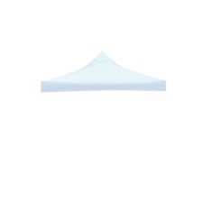 Prelata,copertina pentru acoperis cort tip pavilion 2 x 2 m , impermeabila, invelis din material textil oxfort 700D, cauciucat Alb