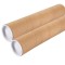 Set 2 buc, Tub din Carton pentru Protectie si Transport Folii, Proiecte si Printuri, Lungime 150 cm, &Oslash; 76mm, Grosime 3 mm, Maro