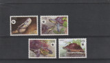 Laos 2004-Fauna,WWF,Testoase,serie 4 valori,MNH,Mi.1927-1930, Nestampilat