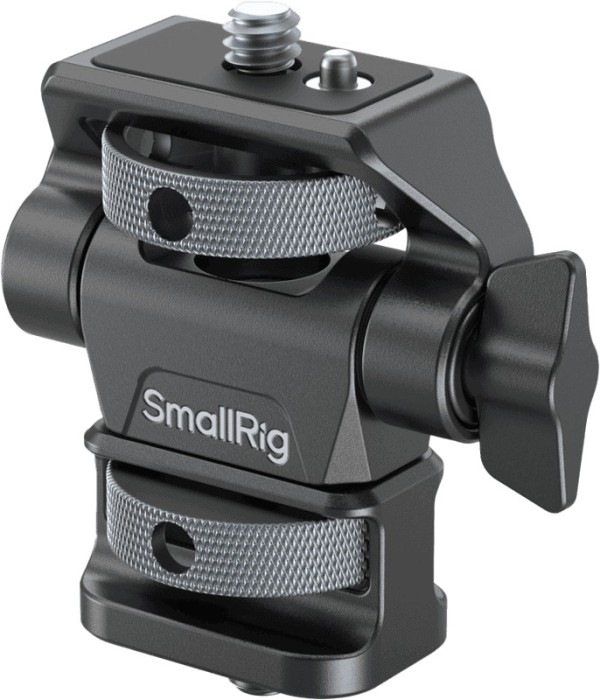 SmallRig 4886 Swivel and Tilt Adjustable Monitor Support with 1/4&quot;-20 Screws