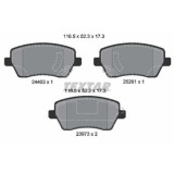 Placute frana Nissan Micra 4 (K13k K13kk) 05.10-, Micra 4 (K13kk) 07.09-, Micra 5 (K14) 12.16-, Note (E12) 09.12-, Fata, TEXTAR
