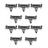 Set 10 clipsuri ornament Volvo S60/V60 (Y20), ornament parbriz, Rapid