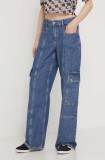 Karl Lagerfeld Jeans jeansi femei high waist