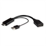 Adaptor activ HDMI la Displayport 4K30Hz T-M, Roline 12.03.3147