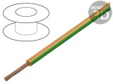 Cablu Electric 2,5mm2 PVC 50m Portocaliu-Verde