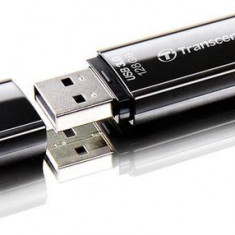 Stick USB Transcend JetFlash 700, 128GB, USB 3.0 (Negru)