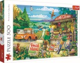Puzzle Trefl 500 piese Dimineata la tara, multicolor, 10+ ani