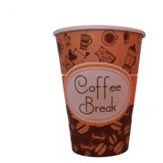 Coffee Break pahare automate de carton 7 oz, 210ml, 50 buc