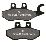 Set placute frana Carbon Scooter EBC Alternativ: 7874845 Cod Produs: MX_NEW 7320560MA