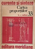 Cumpara ieftin Cartea proportiilor - 1981 - H. R. Radian (XE36)