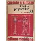 Cartea proportiilor - 1981 - H. R. Radian (XE36)