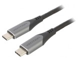 Cablu USB 3.1 USB C 0,5m Negru 5Gbps