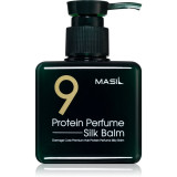 MASIL 9 Protein Perfume Silk Balm Aplicarea jeturilor de refacere pentru ingrijire pentru par intins 180 ml